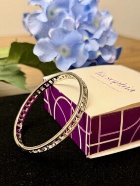 Lia Sophia "CLIMB THE LADDER" Bangle Bracelet